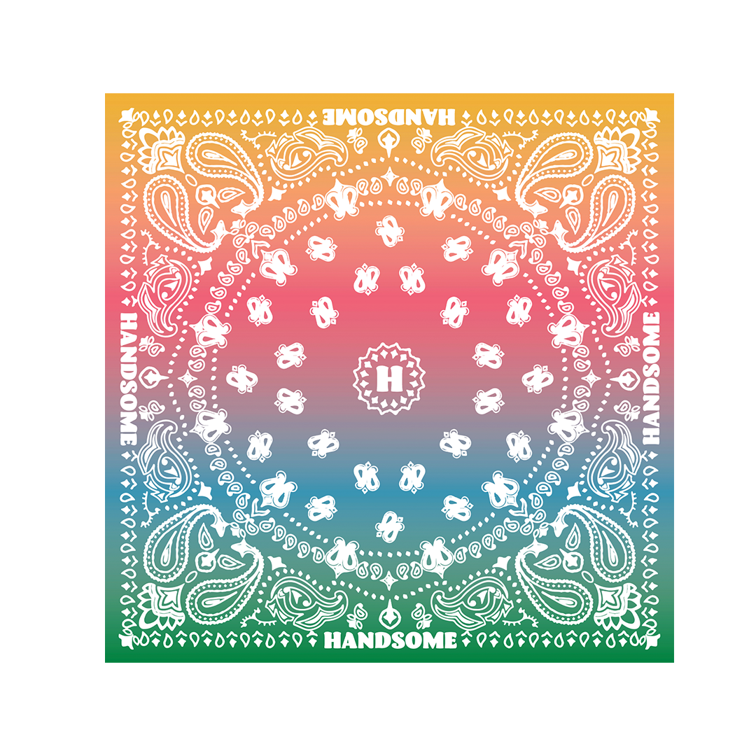 Handsome Rainbow Bandana