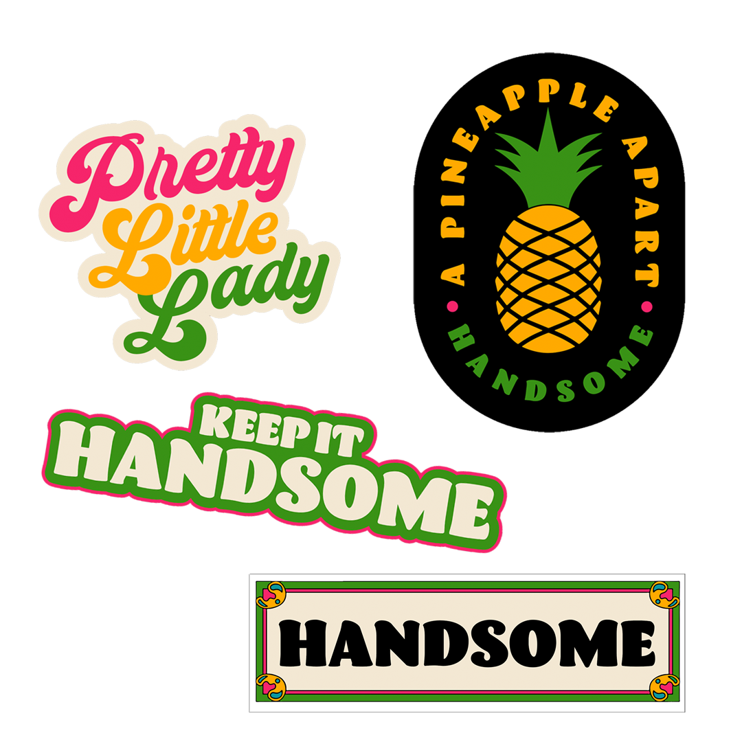 Handsome Sticker Pack #1